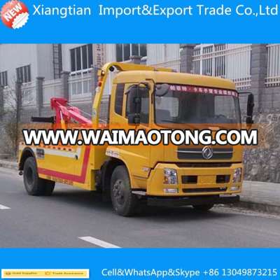 Good price Dongfeng wrecker truck lifting capacity 5 ton road wrecker tow truck for sale